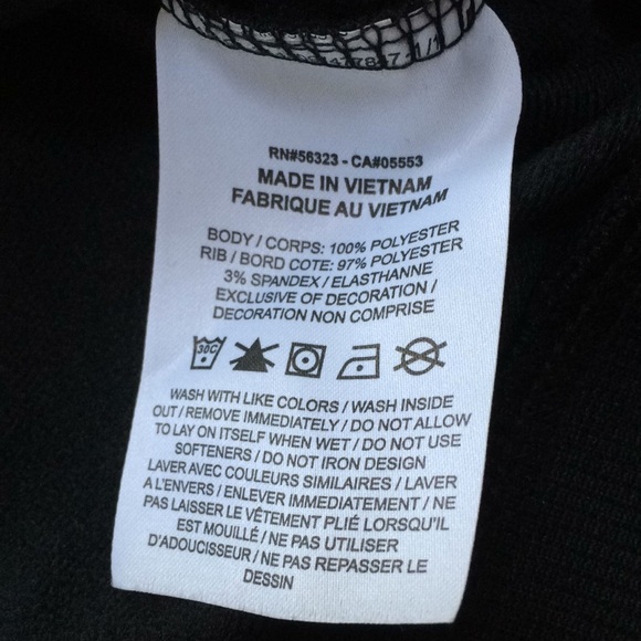 NWT! NIKE Size S white combo zippered sweatshirt - Picture 5 of 8